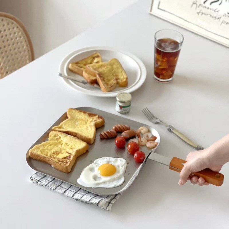 Egg Cooker Rapid - 304 Stainless Steel Breakfast Fry Pan