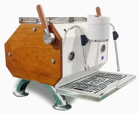 Espresso Machine Semi Auto - Custom Commercial Double Head Semi-Auto Electric