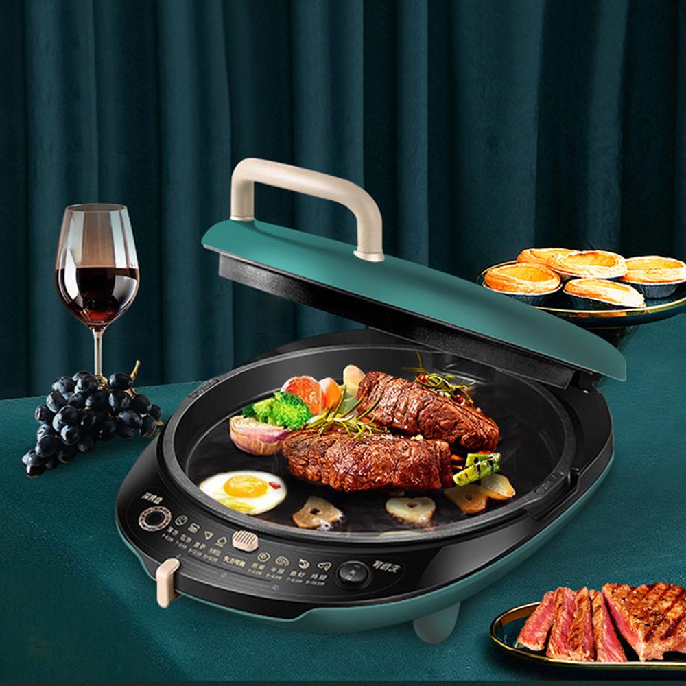 Crepe Maker Non Stick - Electric Pancake Machine Household Steak Baking