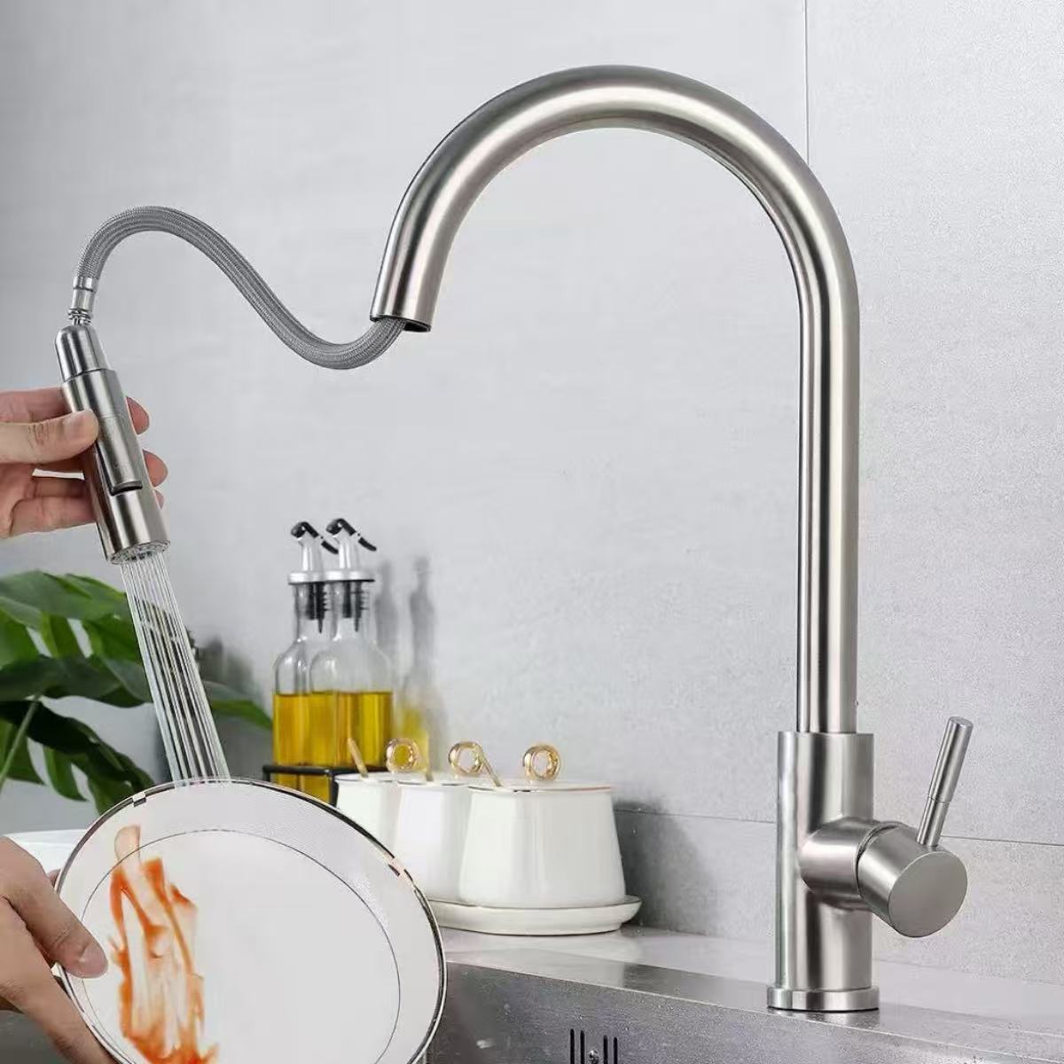 Kitchen Appliances Australia - Kitchen Faucet Flexible Pull Out 2