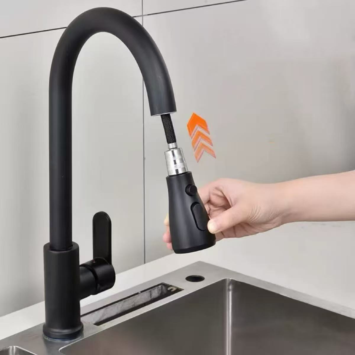 Kitchen Appliances Australia - Stainless steel kitchen faucet single hole