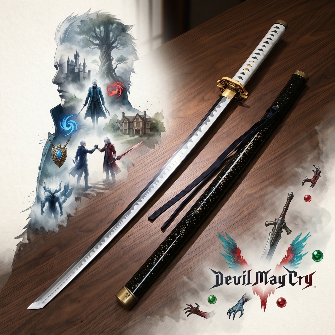 Kitchen Appliances Ninja - 40inch Anime Vergil Katana Devil May