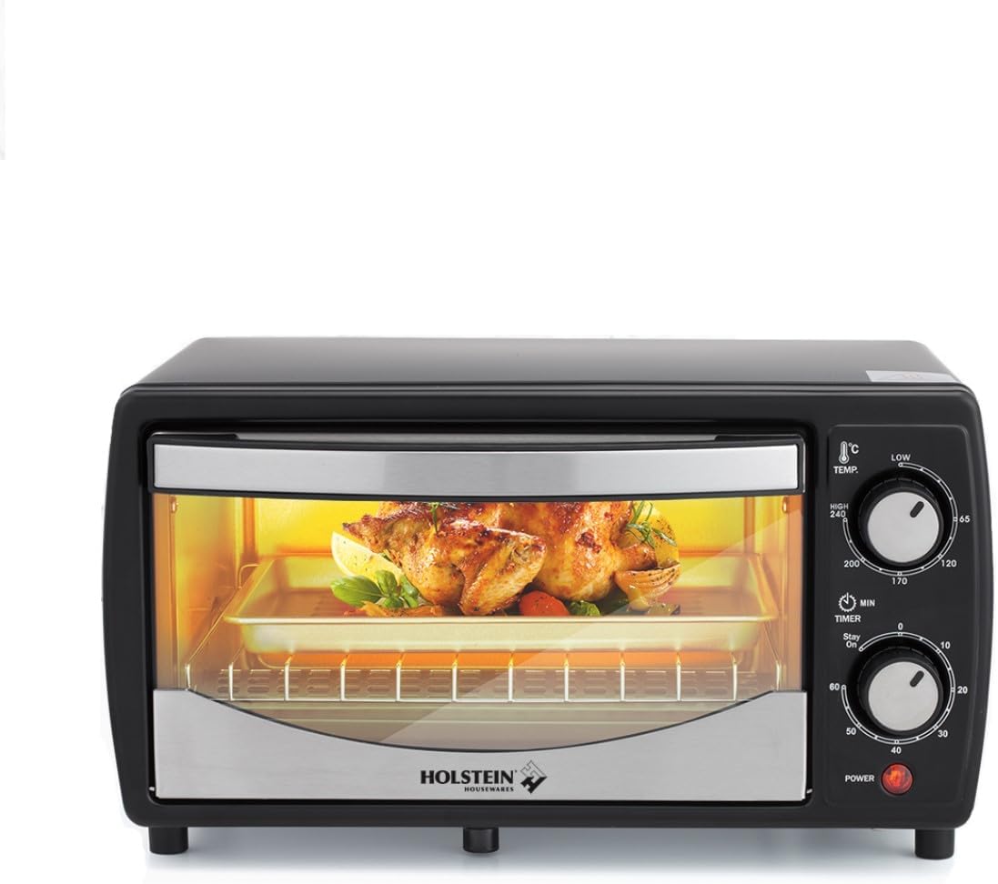 Toaster 4 Slice - Compact 4-Slice Countertop Toaster Oven with
