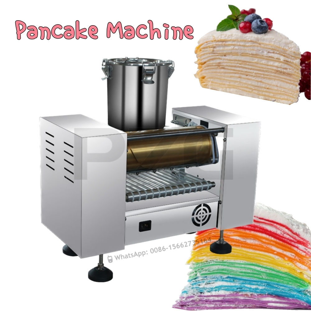 Crepe Maker Non Stick - Multi-Functional 6/8/9/10 Inch Electric Crepe Cake