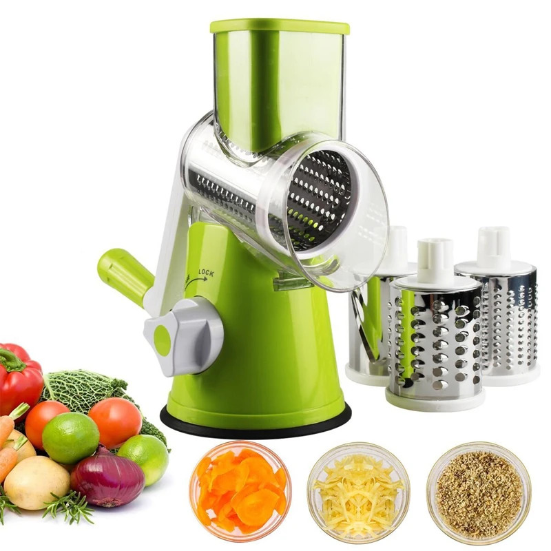 Kitchen Appliances Japan - Manual Rotary Cheese Grater for Vegetable