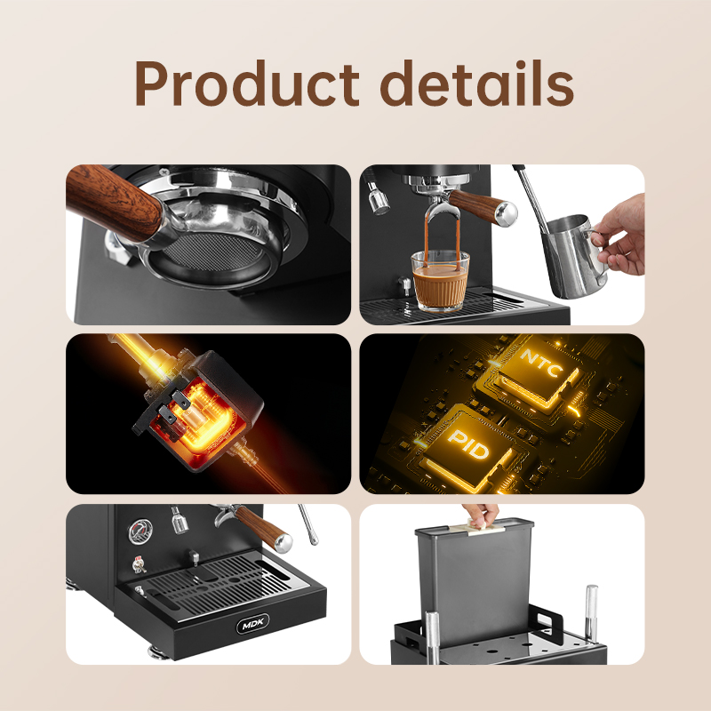 MDK Commercial Espresso Maker  - đánh giá và giá Espresso Machine Semi Auto