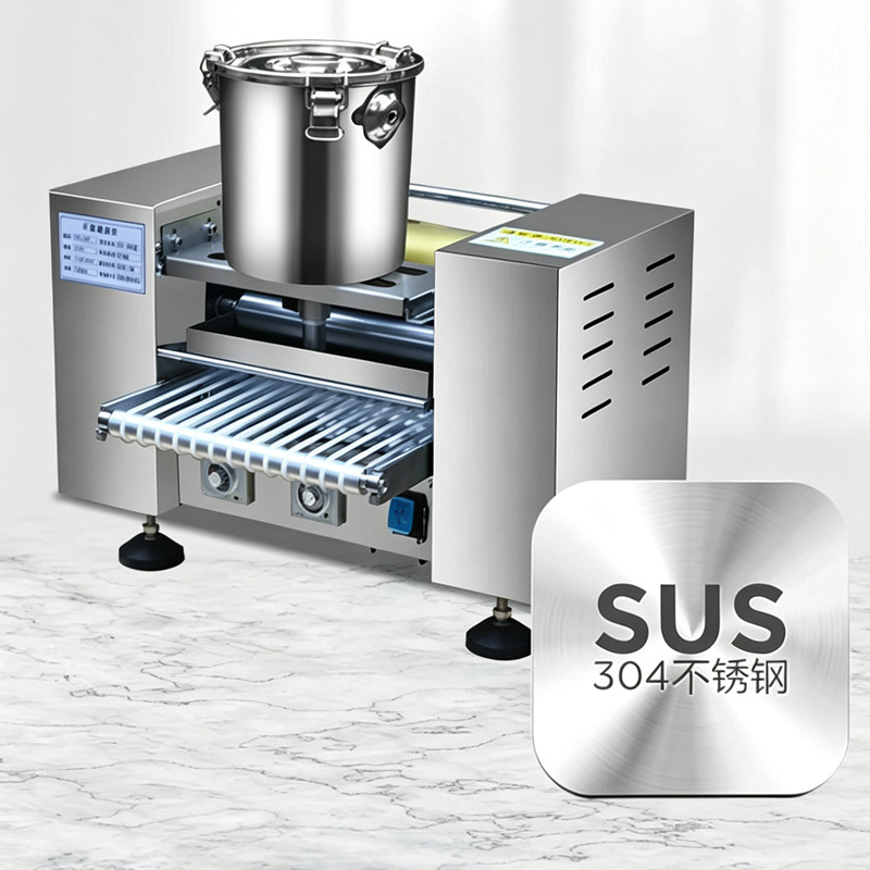 Automatic Durian Layer Cake Sk - đánh giá và giá Crepe Maker Non Stick