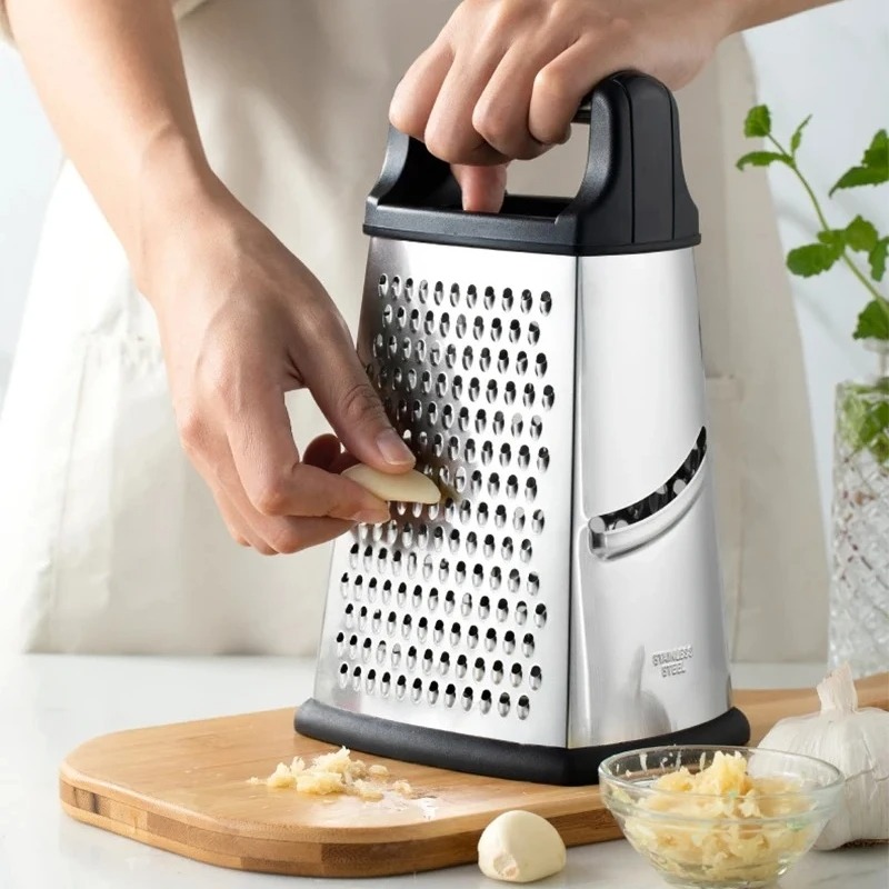 Four-side Box Grater Vegetable - đánh giá và giá Kitchen Appliances Japan