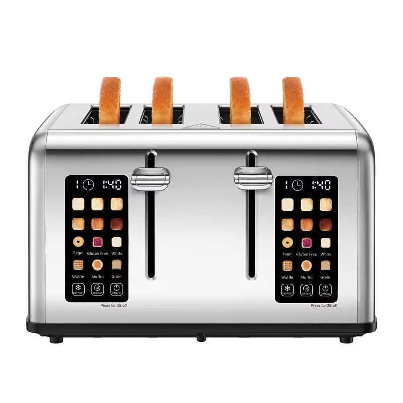 1/2/3/4-Slice Smart Touch Toas - đánh giá và giá Toaster 4 Slice