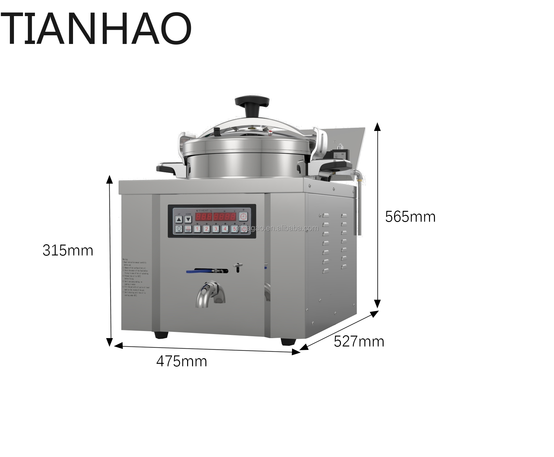 for 22L electric pressure cook - đánh giá và giá Kitchen Appliances Made In Usa