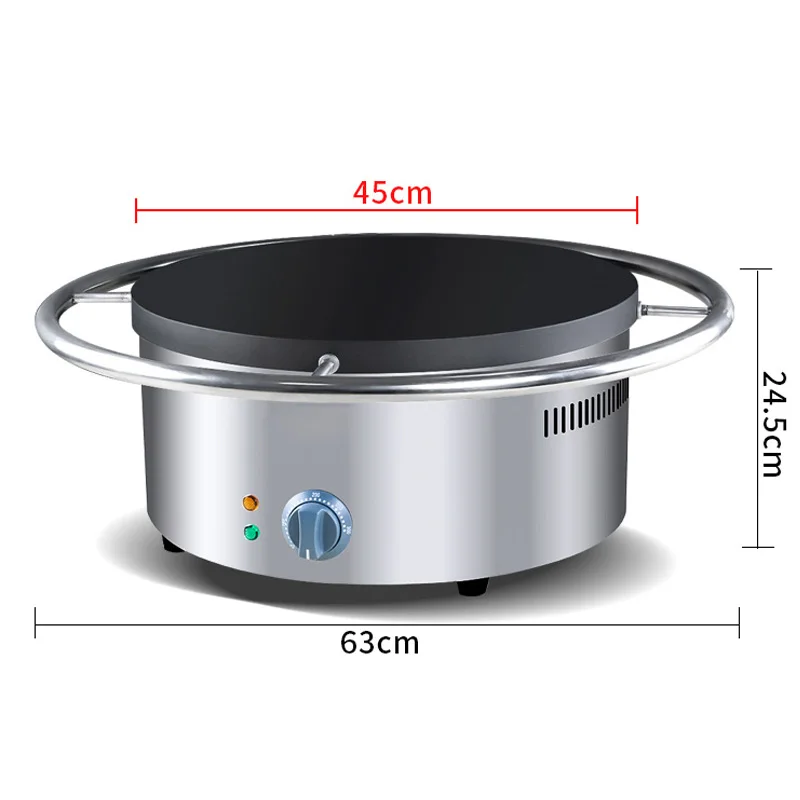 Manual Rotating Electric Panca - đánh giá và giá Crepe Maker Non Stick