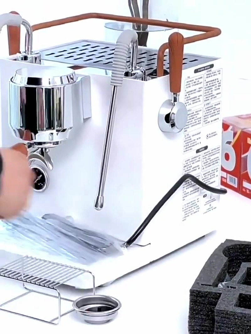New [Commercial & Home] Espres - đánh giá và giá Espresso Machine Semi Auto