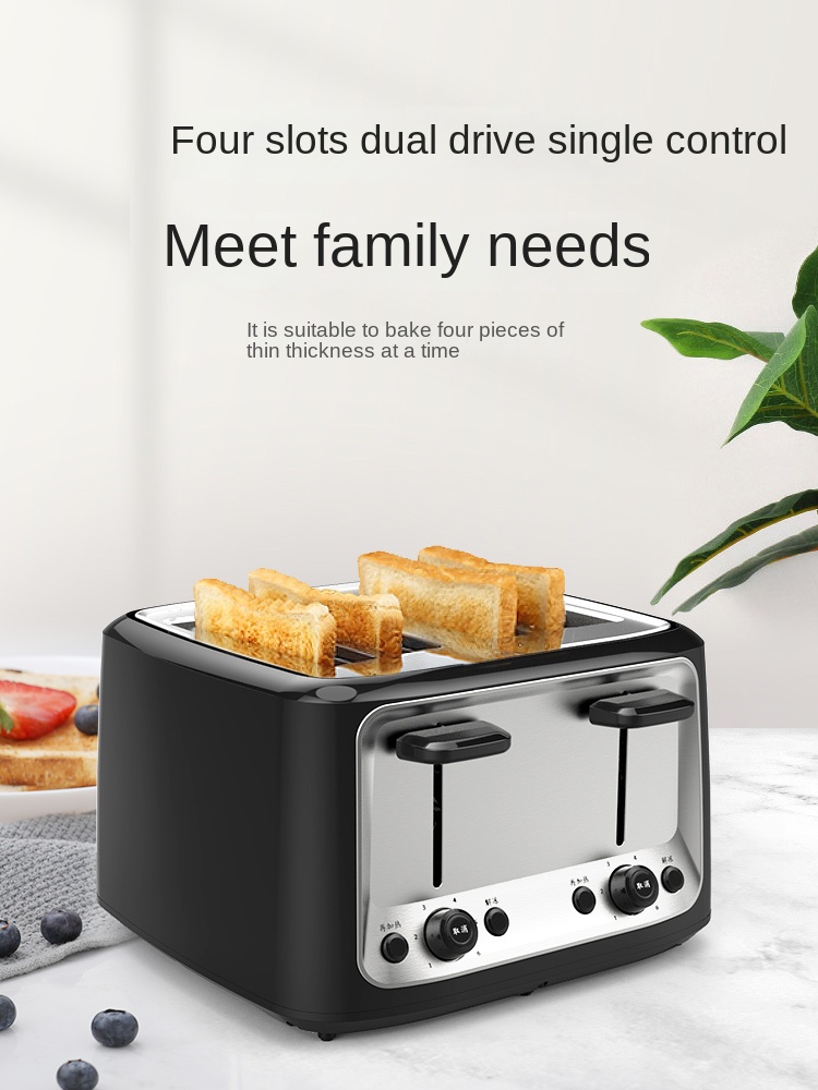 Toaster Home Toaster Multi-fun - đánh giá và giá Toaster 4 Slice