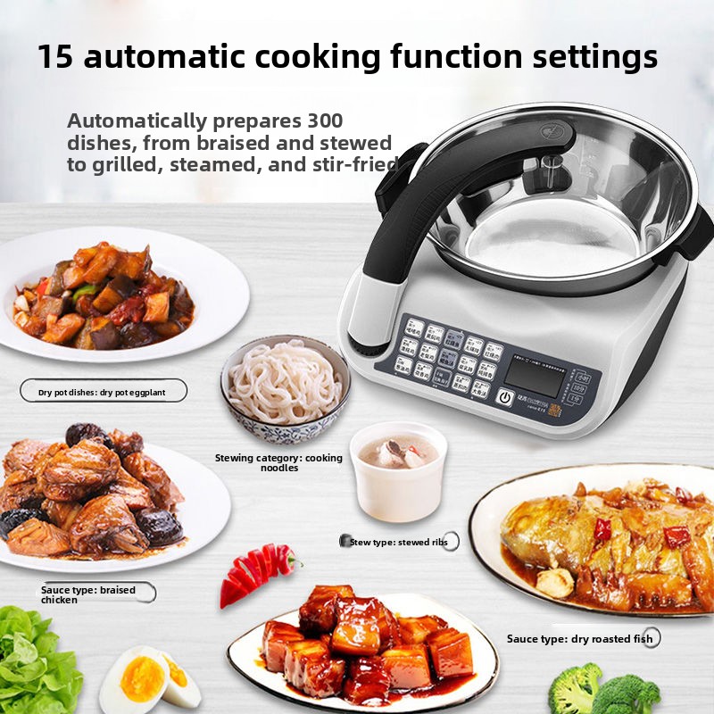 E15 Smart Cooking Robot, Large - đánh giá và giá Food Processor Large