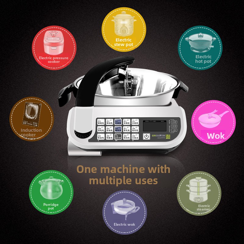 E15 Smart Cooking Robot, Large - đánh giá và giá Food Processor Large