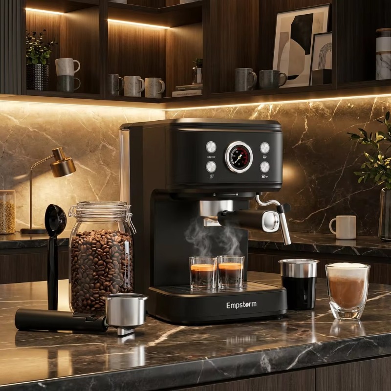 Semi-Auto Espresso Coffee Mach - đánh giá và giá Espresso Machine Semi Auto