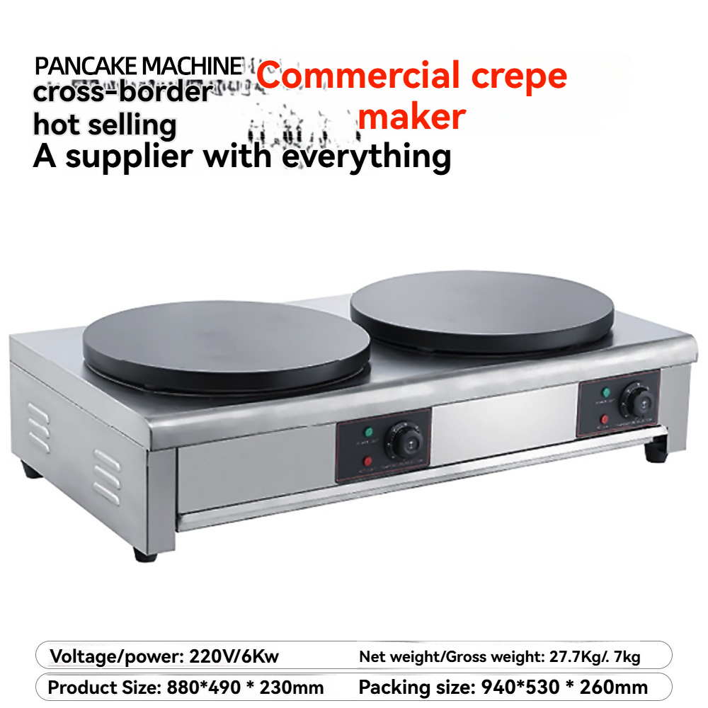 Pancake Machine Commercial Dou - đánh giá và giá Crepe Maker Non Stick