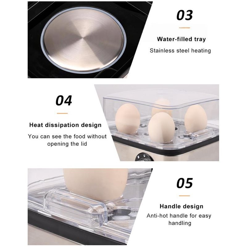 A50Q-Electric Rapid Eggs Cooke - đánh giá và giá Egg Cooker Rapid