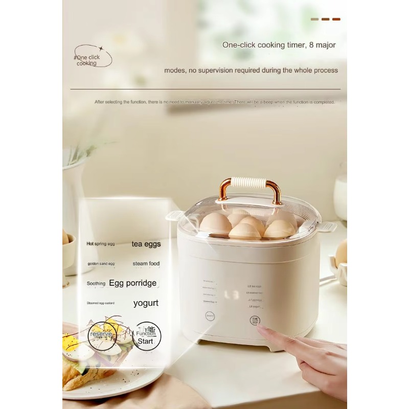Multi-function New Kitchen Dou - đánh giá và giá Egg Cooker Rapid