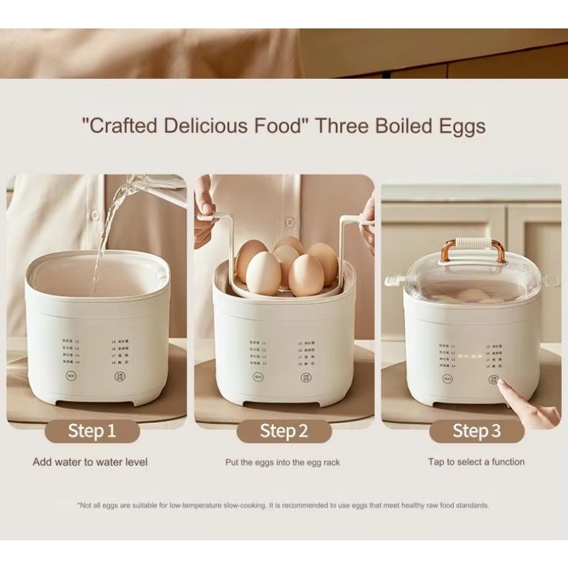 Multi-function New Kitchen Dou - đánh giá và giá Egg Cooker Rapid