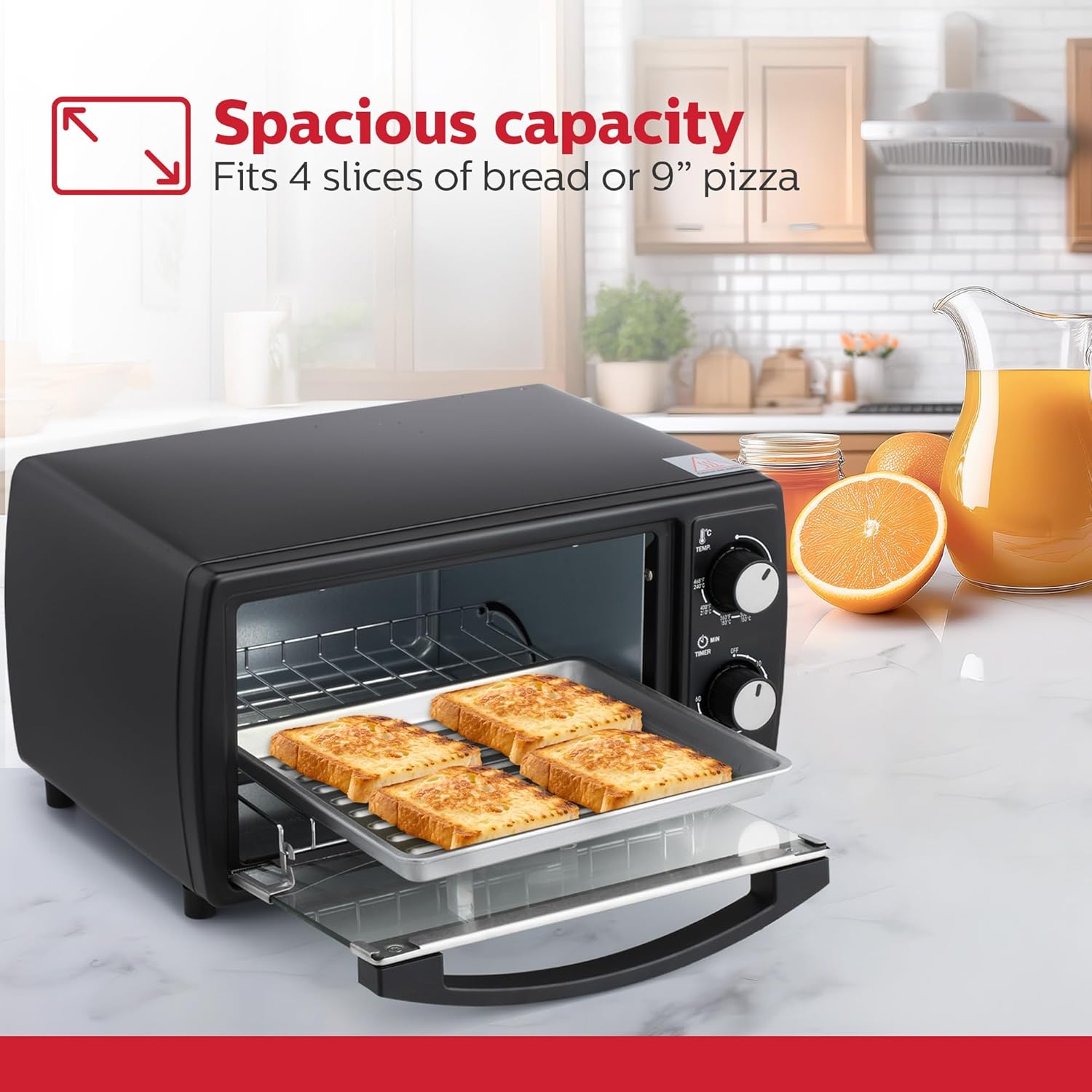 Compact 4-Slice Countertop Toa - đánh giá và giá Toaster 4 Slice