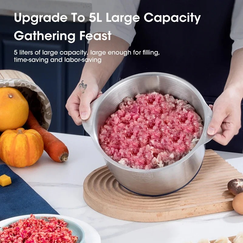5L Electric Meat Grinder Large - đánh giá và giá Food Processor Large