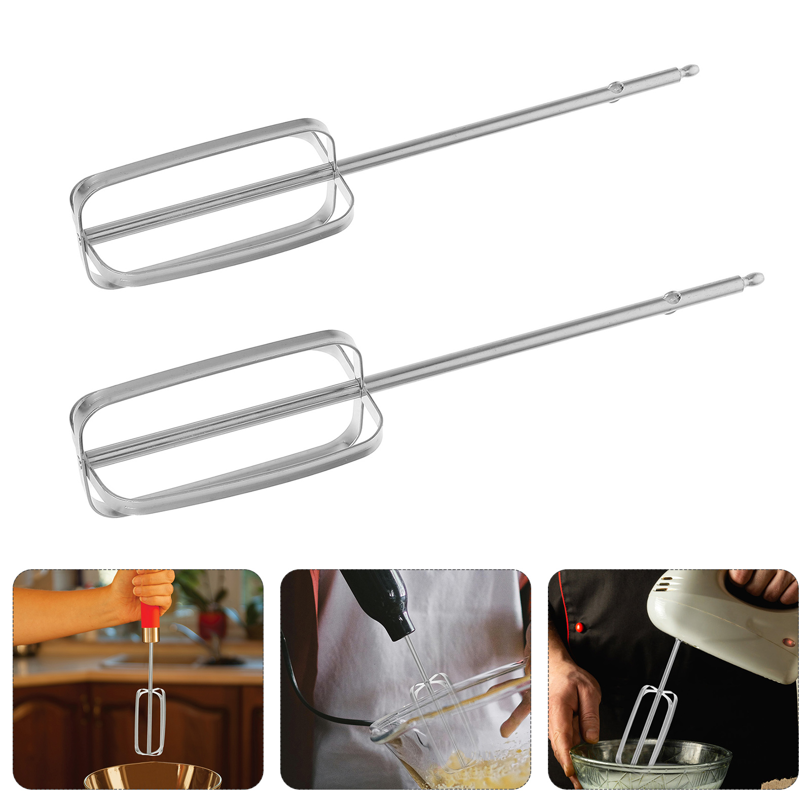 2 Pcs Stainless Steel Hand Mix - đánh giá và giá Kitchen Appliances Australia
