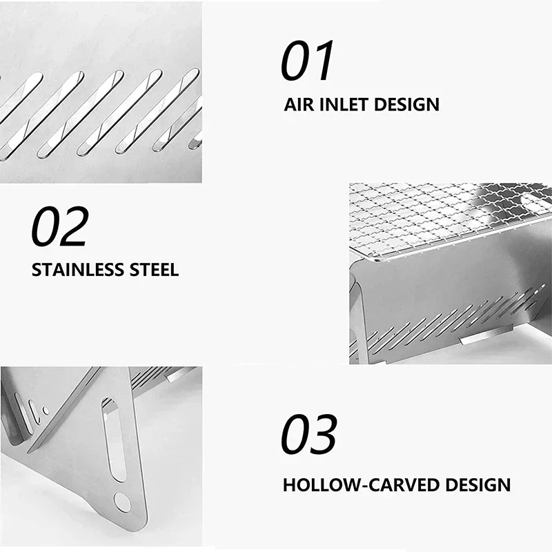 Portable Folding Barbecue Gril - đánh giá và giá Toaster 4 Slice