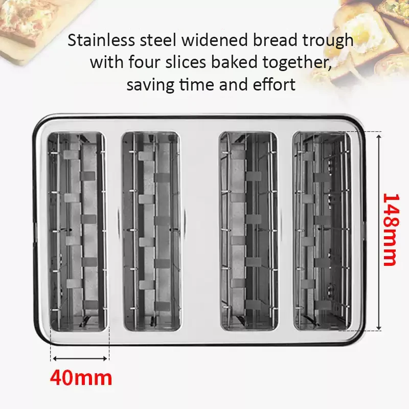 Commercial Hotel & Home 4-Slic - đánh giá và giá Toaster 4 Slice