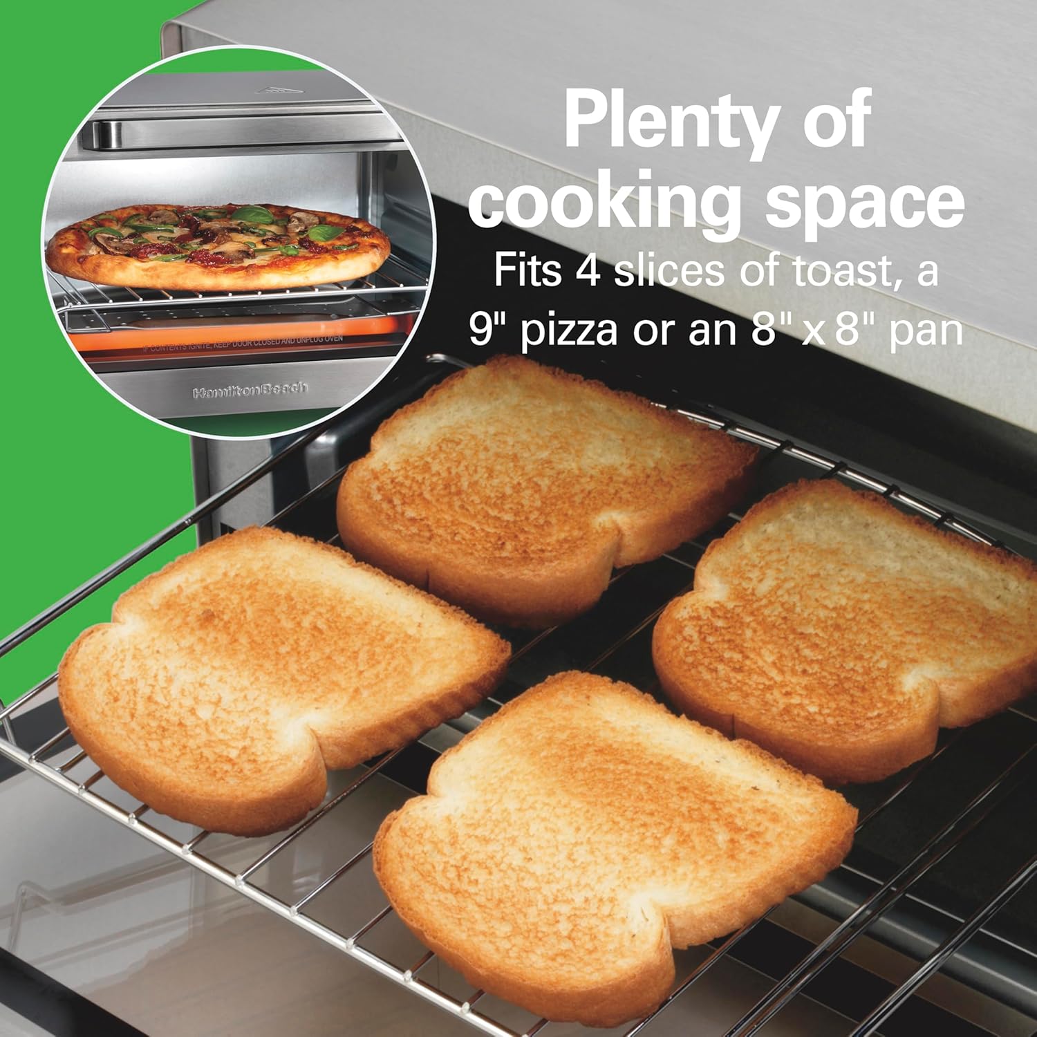 Countertop 4-Slice Toaster Ove - đánh giá và giá Toaster 4 Slice